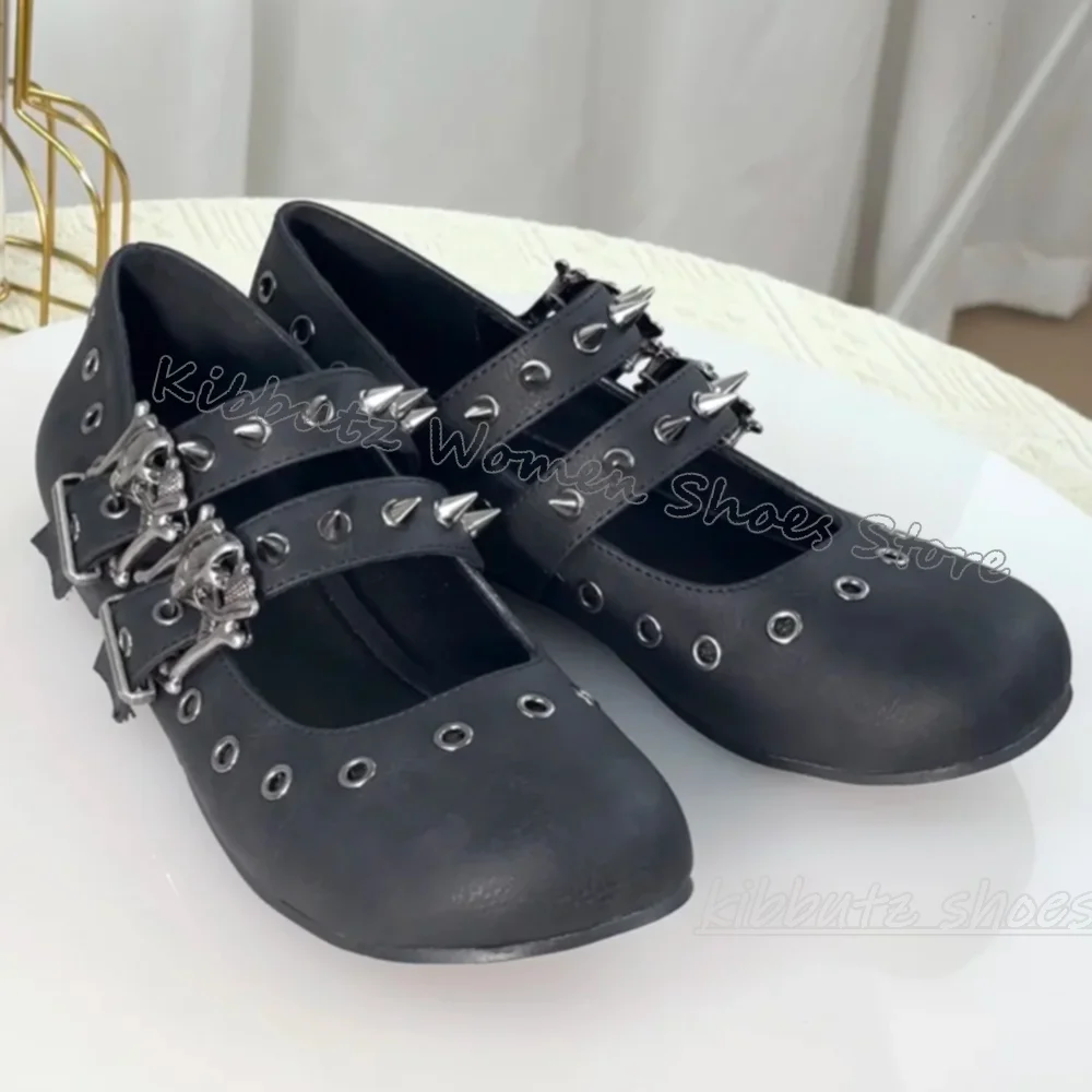 Sepatu Ballet Gothic Punk Rock - Women'S Fashion Belts ulasan dan harga