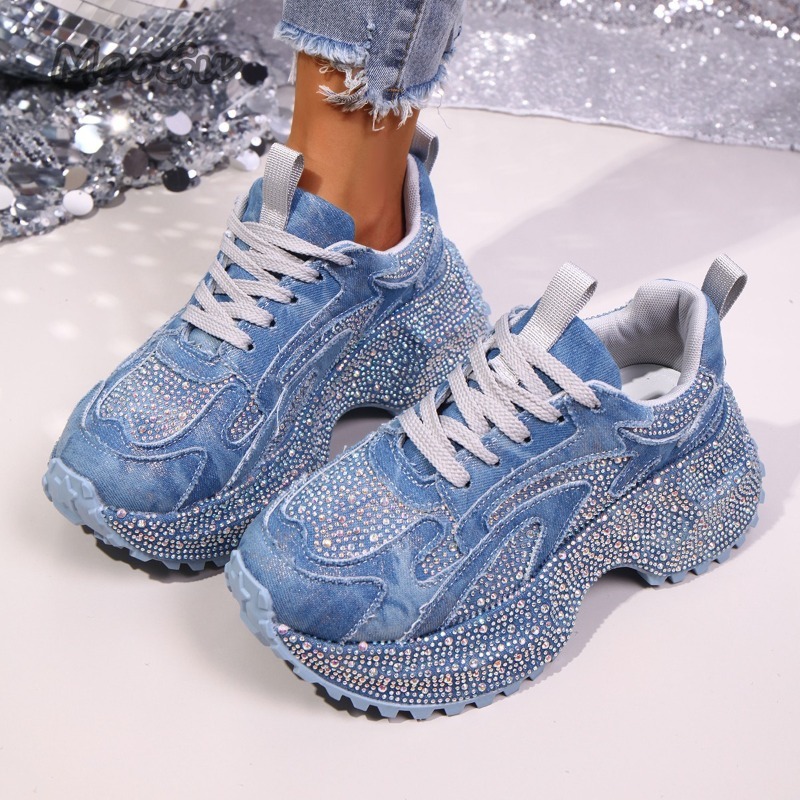 Sepatu Sneakers Wanita Bertabu - Women'S Fashion Gym Shoes ulasan dan harga