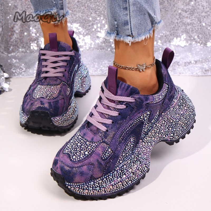Sepatu Sneakers Wanita Bertabu - Women'S Fashion Gym Shoes ulasan dan harga