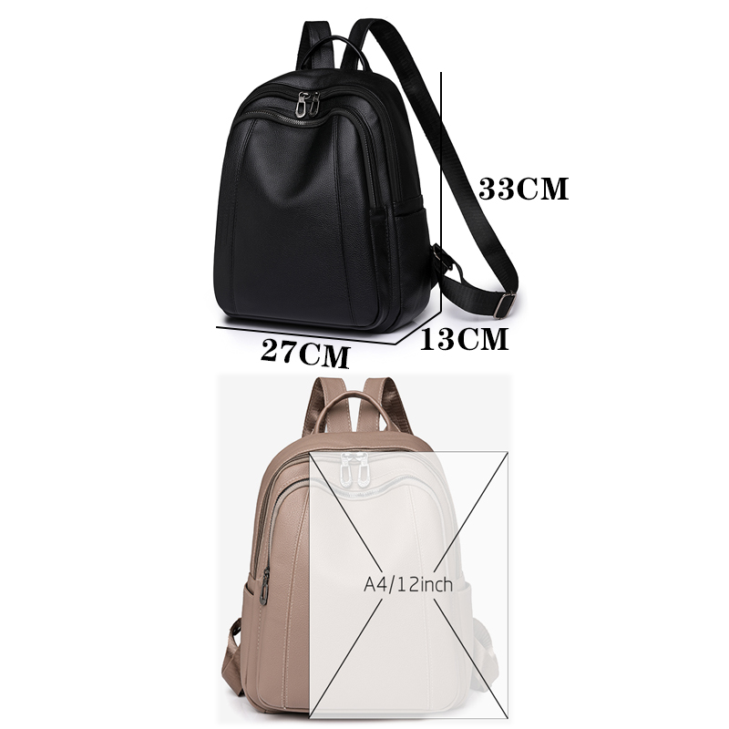 Tas ransel kulit wanita kapasi - Women Fashion Online ulasan dan harga