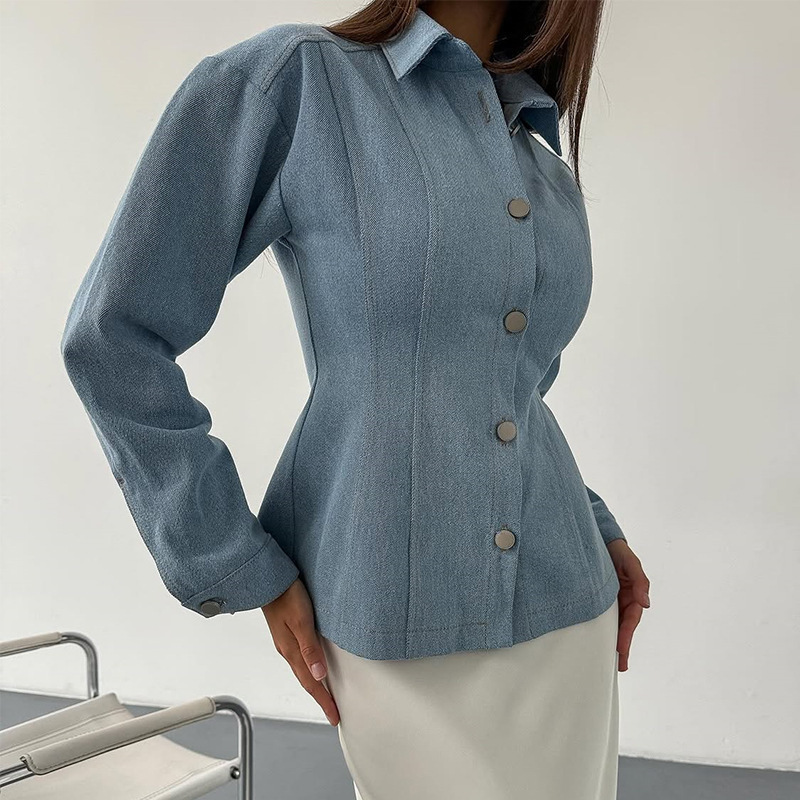 Kemeja Denim Vintage KT untuk  - Women Fashion Wear ulasan dan harga