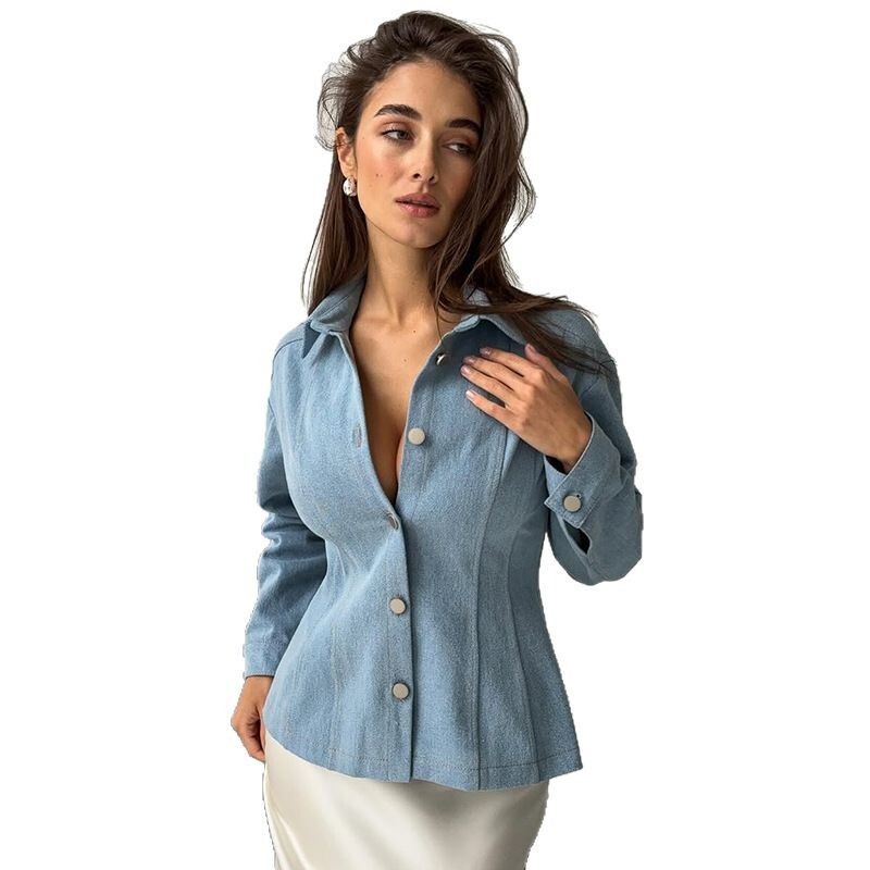 Kemeja Denim Vintage KT untuk  - Women Fashion Wear ulasan dan harga