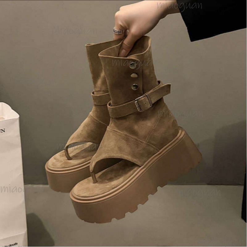 Sepatu Bot Platform Fashion Kh - Women'S Fashion Trends 2026 Spring Summer ulasan dan harga