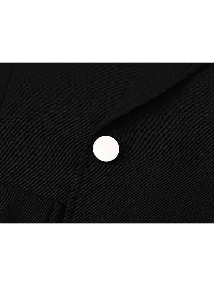 Jaket Blazer Wanita Hitam Goth - Blazer Women Oversized ulasan dan harga