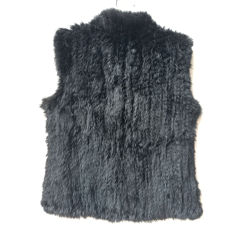 Rompi bulu kelinci asli rajut  - Women'S Fashion Gilet ulasan dan harga