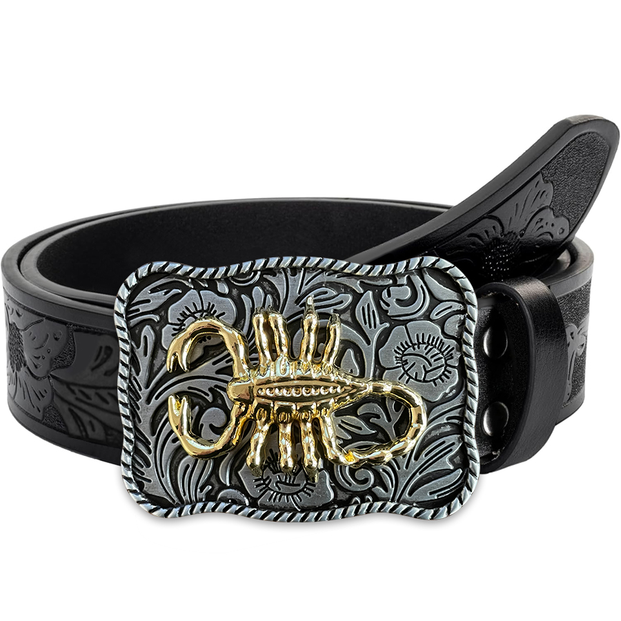 Sabuk Pola Rumput Scorpion Tan - Women Fashion Nz ulasan dan harga