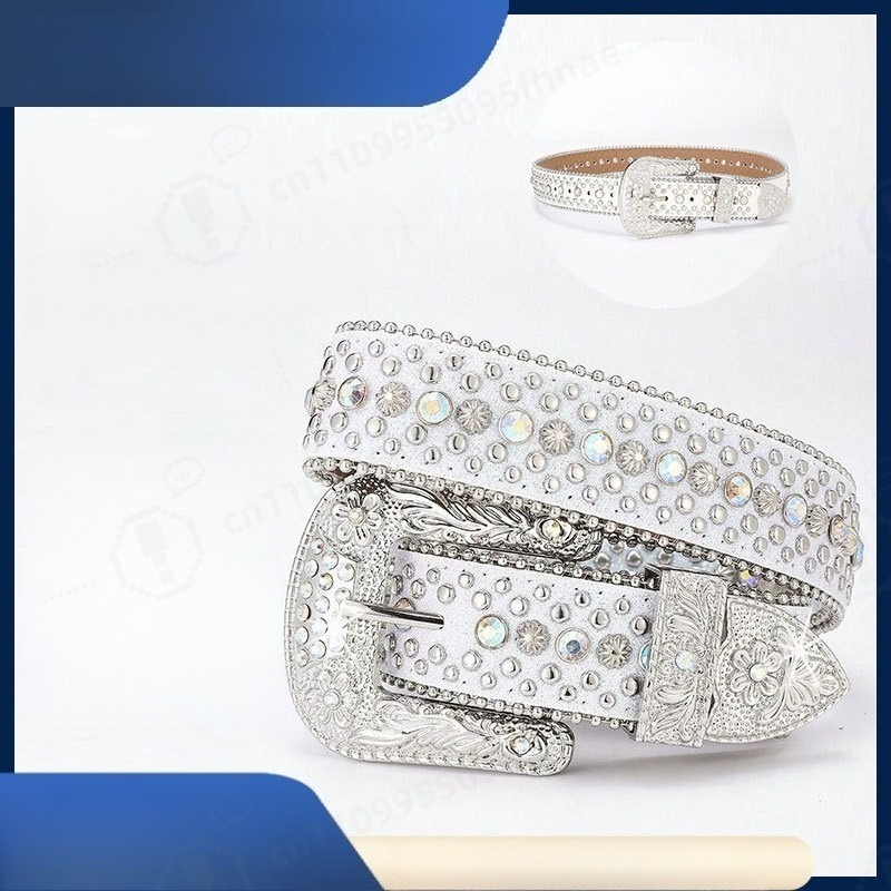 Sabuk Berlian Imitasi Gaya Y2K - Women'S Fashion Belts ulasan dan harga