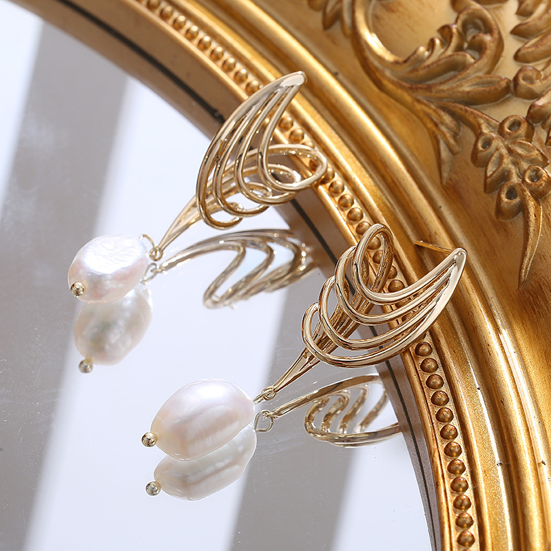 Anting Mutiara Bentuk Tidak Be - Women Fashion Nz ulasan dan harga