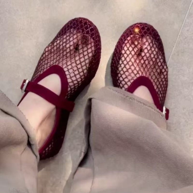 Sandal Baotou Berhias Rhinesto - Women'S Fashion Shoes ulasan dan harga