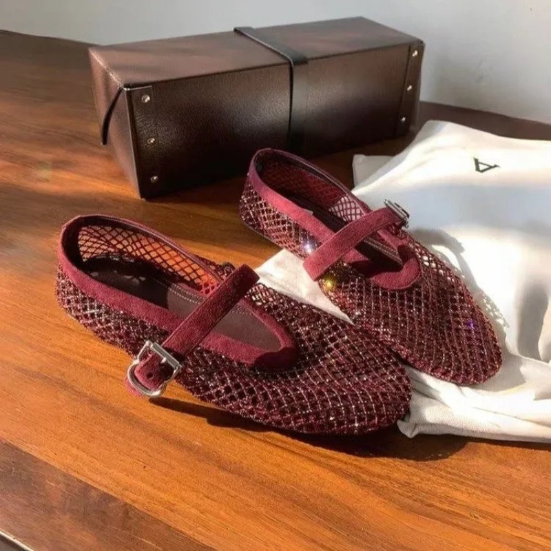 Sandal Baotou Berhias Rhinesto - Women'S Fashion Shoes ulasan dan harga