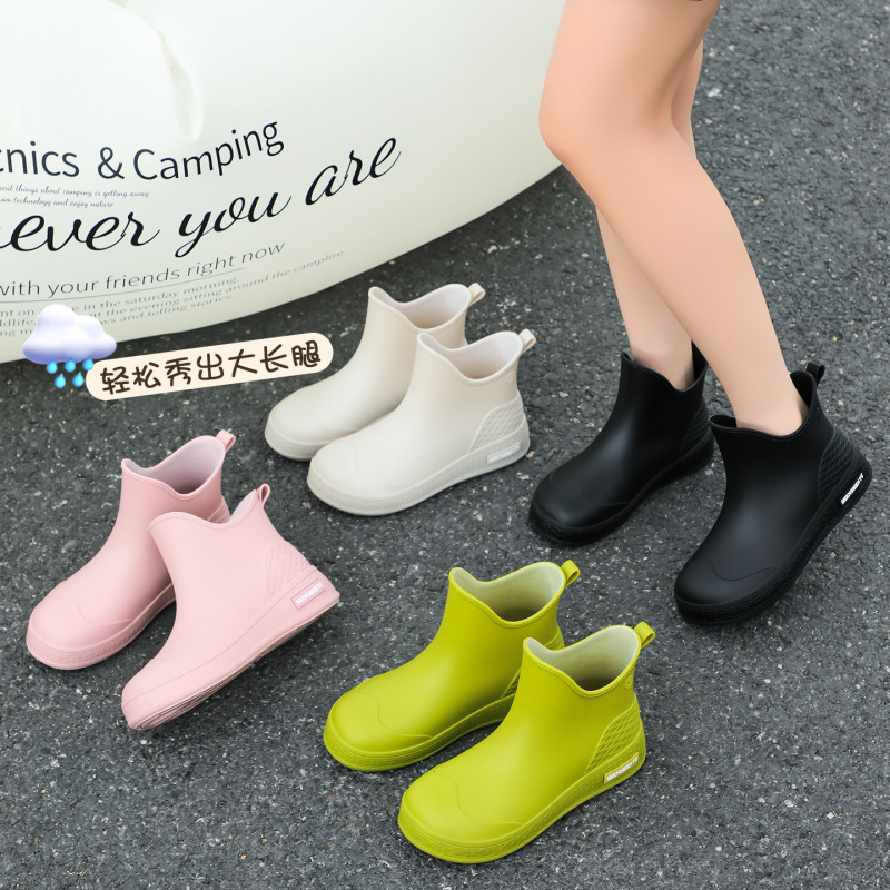 Sepatu Bot Hujan Anti Air Baru - Women'S Fashion Rain Boots ulasan dan harga