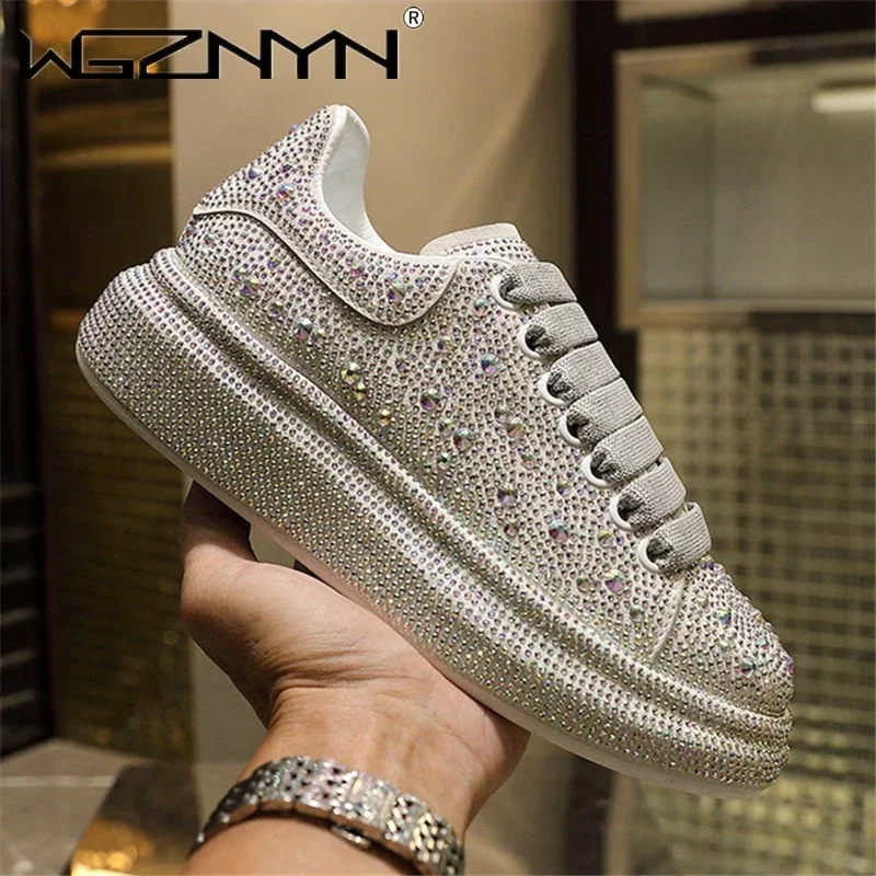 Sepatu Kets Berkilau Kasual Fa - Women'S Fashion Gym Shoes ulasan dan harga
