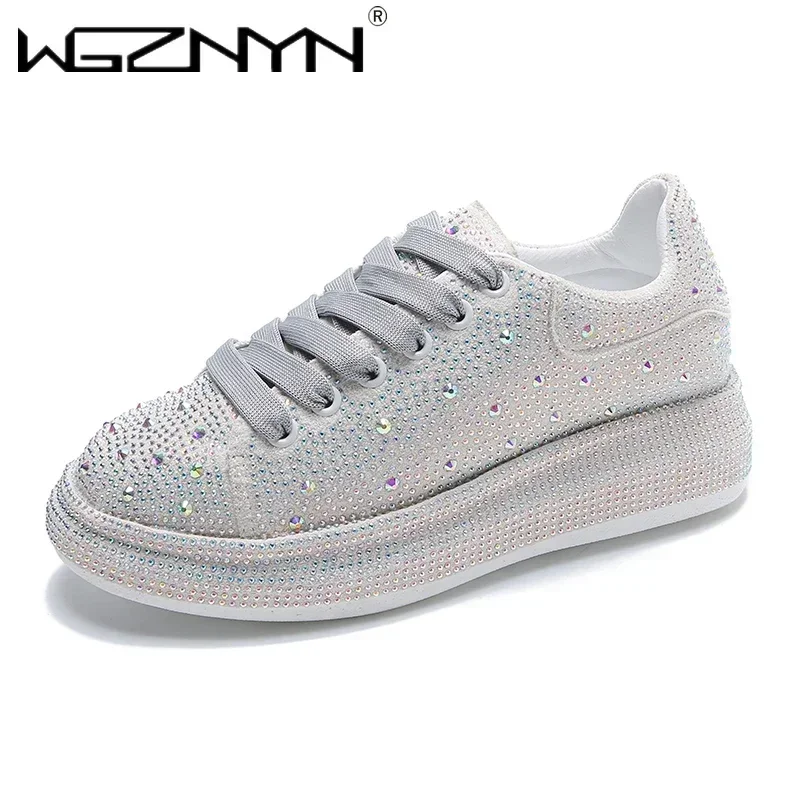 Sepatu Kets Berkilau Kasual Fa - Women'S Fashion Gym Shoes ulasan dan harga