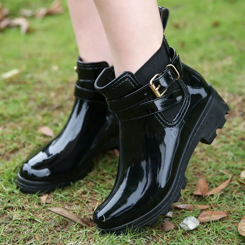 Sepatu Wanita Sepatu Hujan Tah - Women'S Fashion Rain Boots ulasan dan harga