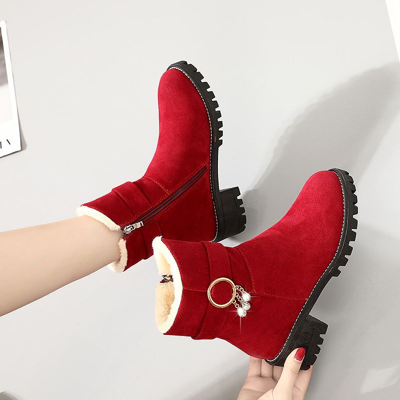 Sepatu Bot Salju Wanita Big Re - Women'S Fashion Trends Autumn 2025 ulasan dan harga
