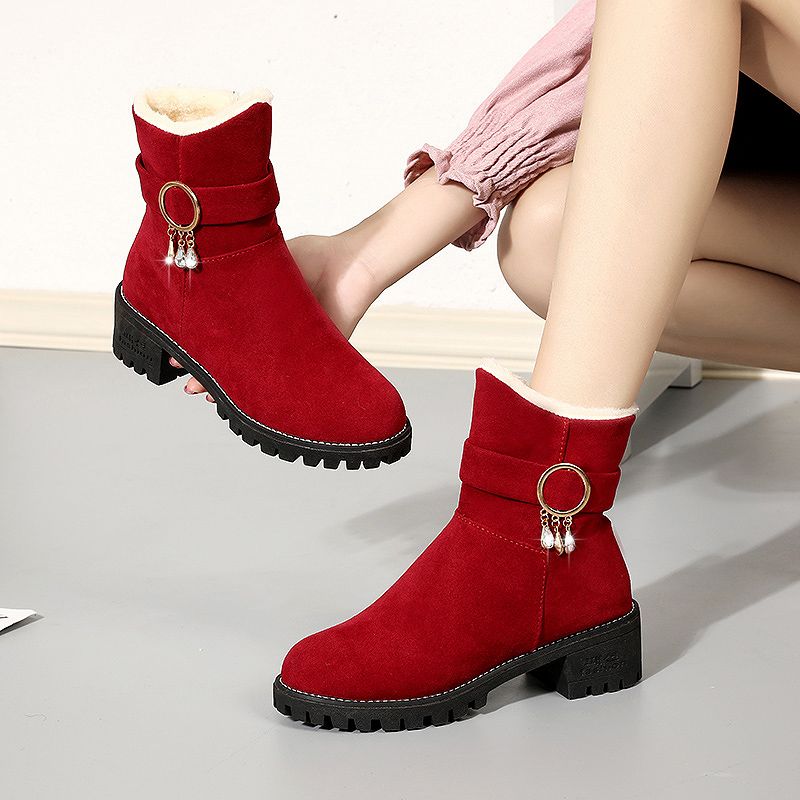 Sepatu Bot Salju Wanita Big Re - Women'S Fashion Trends Autumn 2025 ulasan dan harga