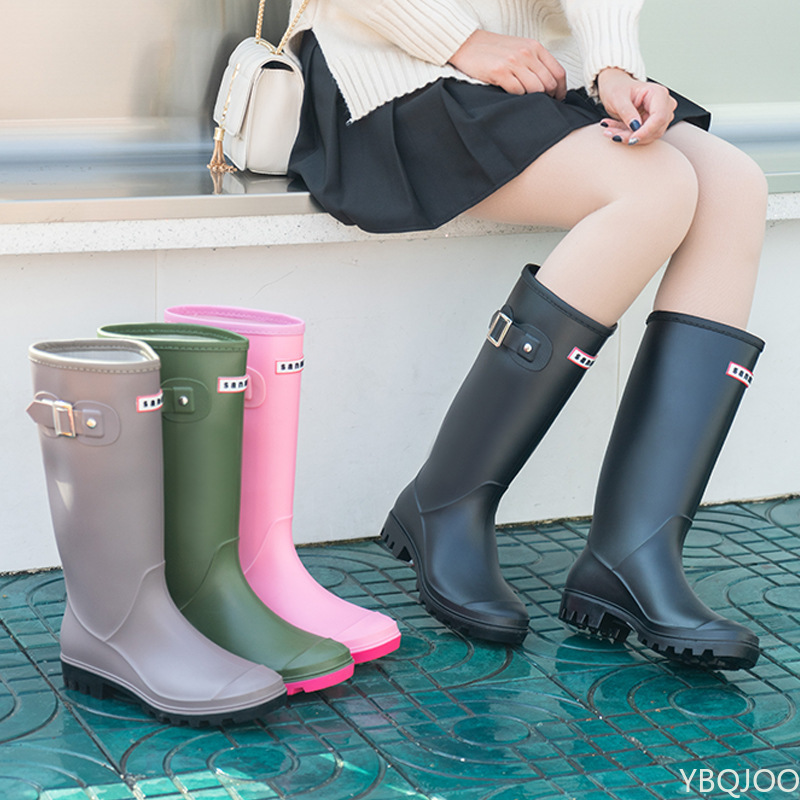 Sepatu Bot Hujan Tahan Air Wan - Women'S Fashion Rain Boots ulasan dan harga
