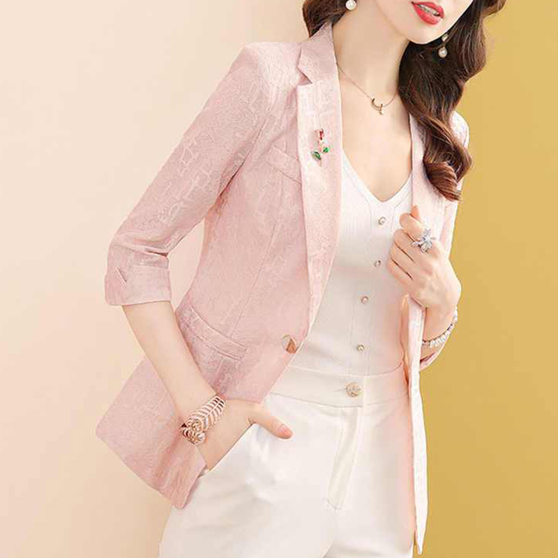 Blazer Wanita Elegan Warna Sol - Blazer Women Oversized ulasan dan harga
