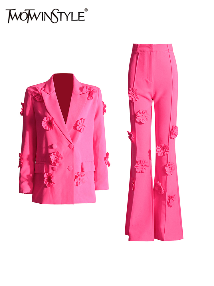 TWOTWINSTYLE Set pakaian appli - Blazer Women Oversized ulasan dan harga