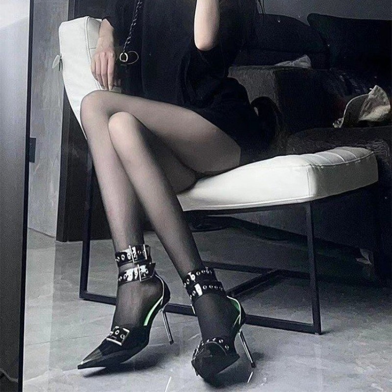 Sandal Stiletto Hak Super Ting - Women'S Fashion Belts ulasan dan harga