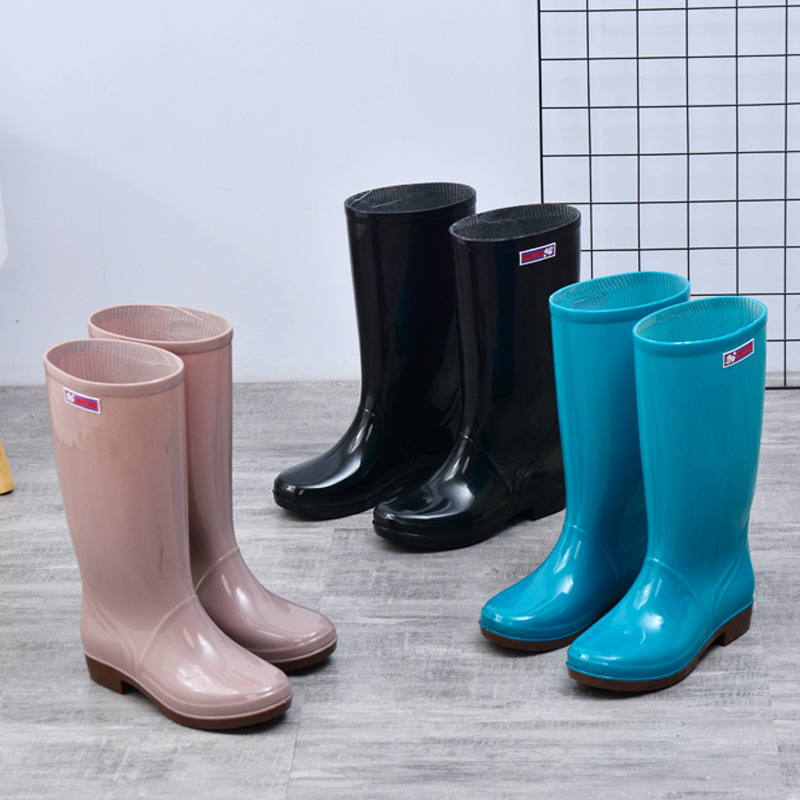 Sepatu Hujan Wanita PVC Kasual - Women'S Fashion Rain Boots ulasan dan harga