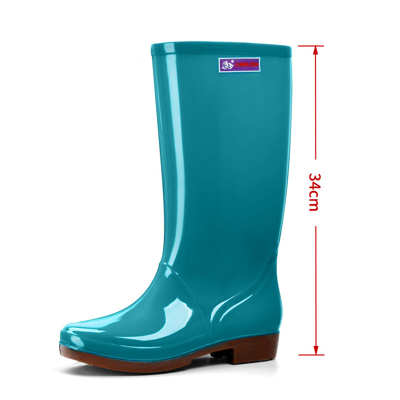 Sepatu Hujan Wanita PVC Kasual - Women'S Fashion Rain Boots ulasan dan harga