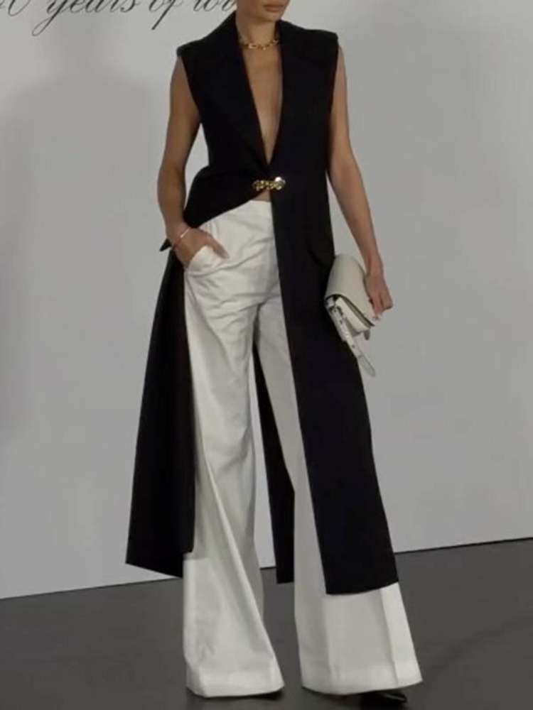 Rompi Blazer Panjang Tanpa Len - Women'S Fashion Trends 2026 Spring Summer ulasan dan harga