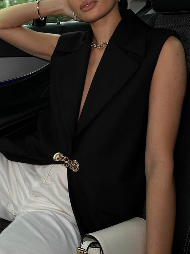 Rompi Blazer Panjang Tanpa Len - Women'S Fashion Trends 2026 Spring Summer ulasan dan harga