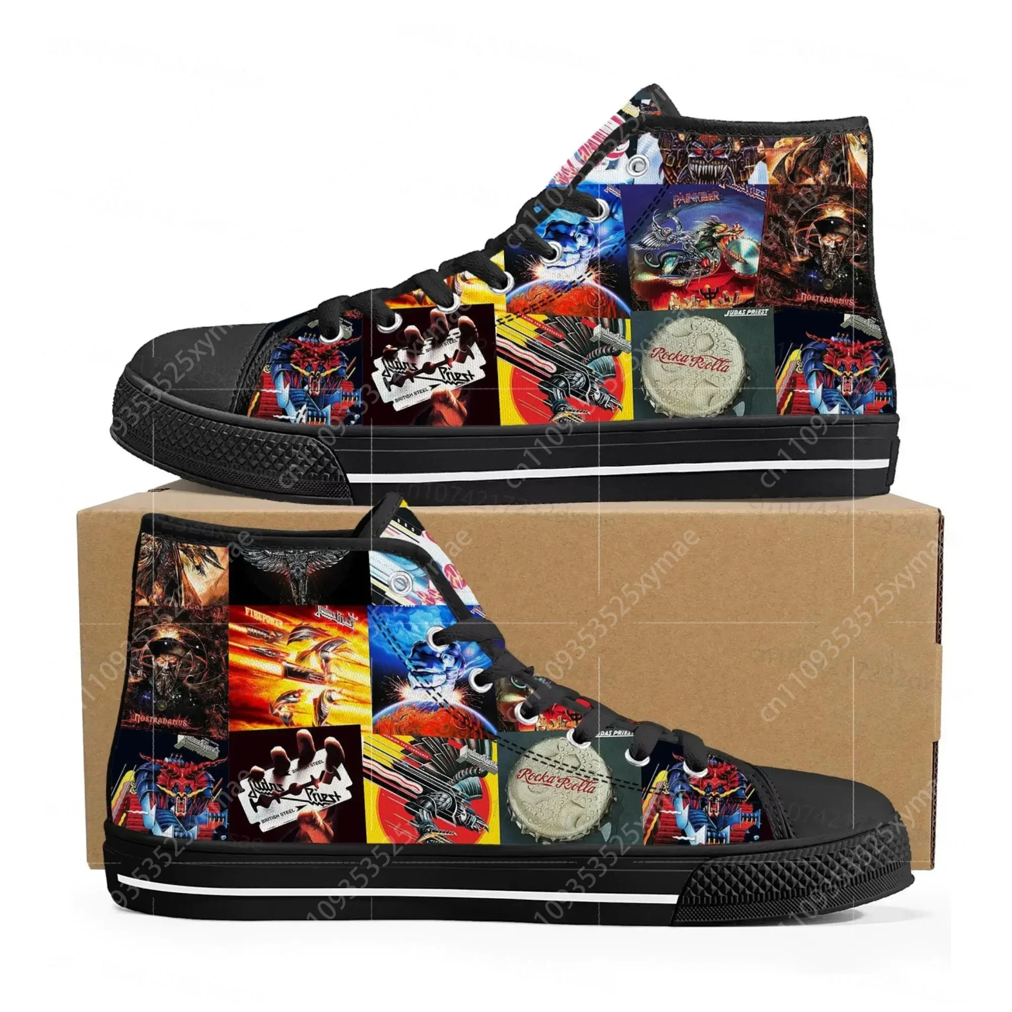 Judas Priest Heavy Metal Rock  - Women'S Fashion Gym Shoes ulasan dan harga