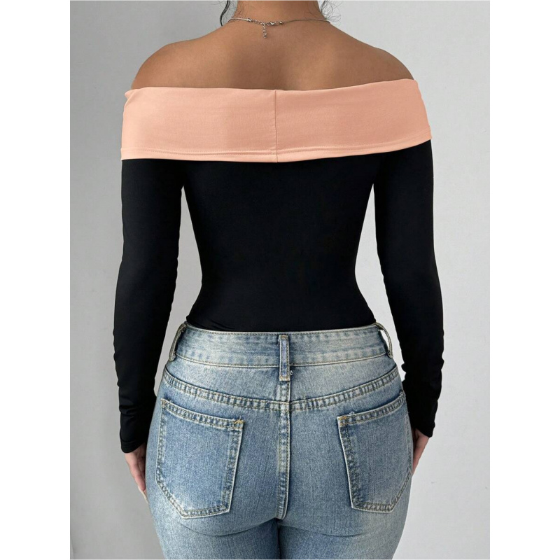 Bodysuit Off Shoulder dengan H - Women Fashion Wear ulasan dan harga